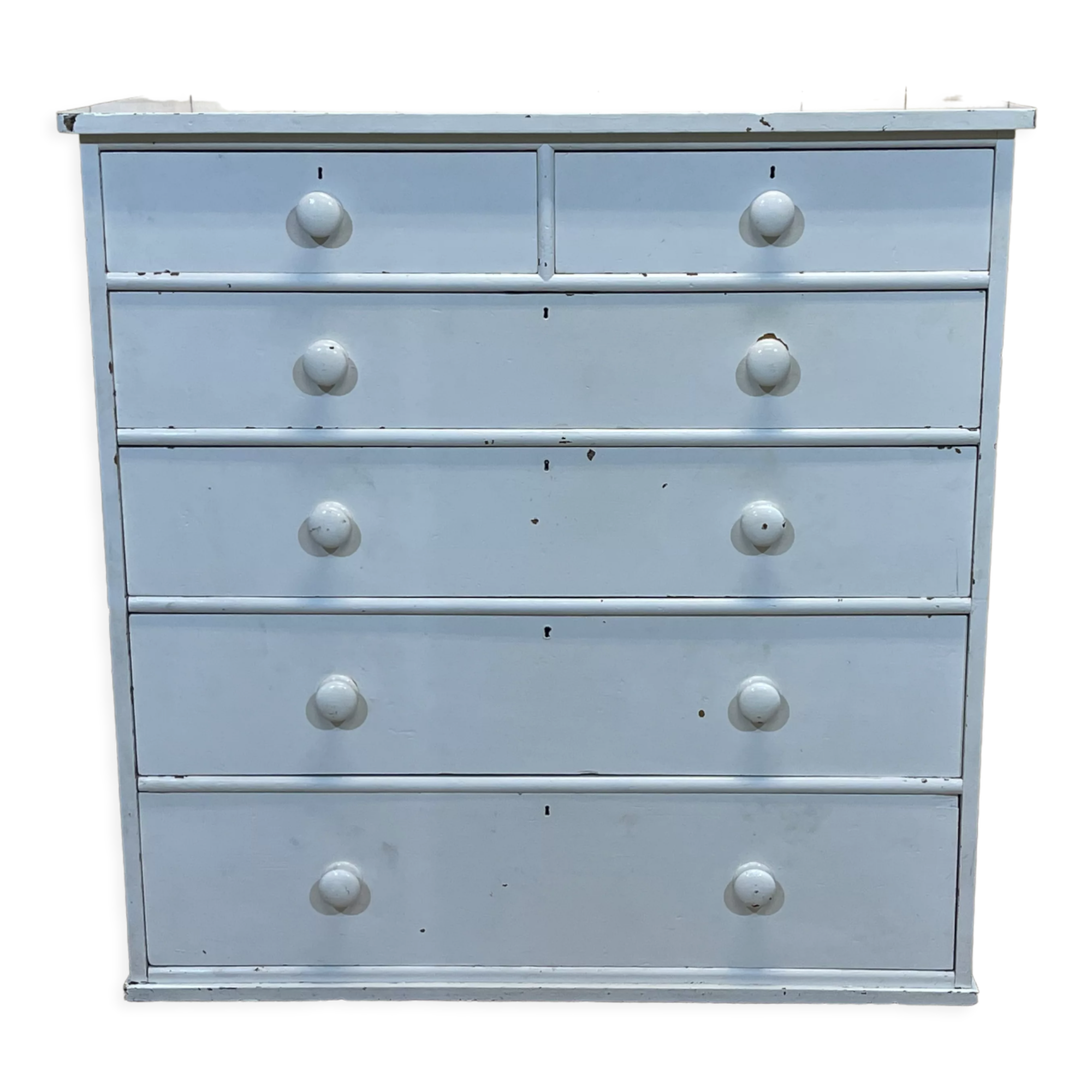 Victorian chest of drawers nineteenth in ash