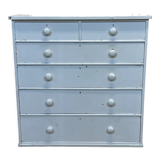 Victorian chest of drawers nineteenth in ash