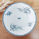 Round iron earth dish