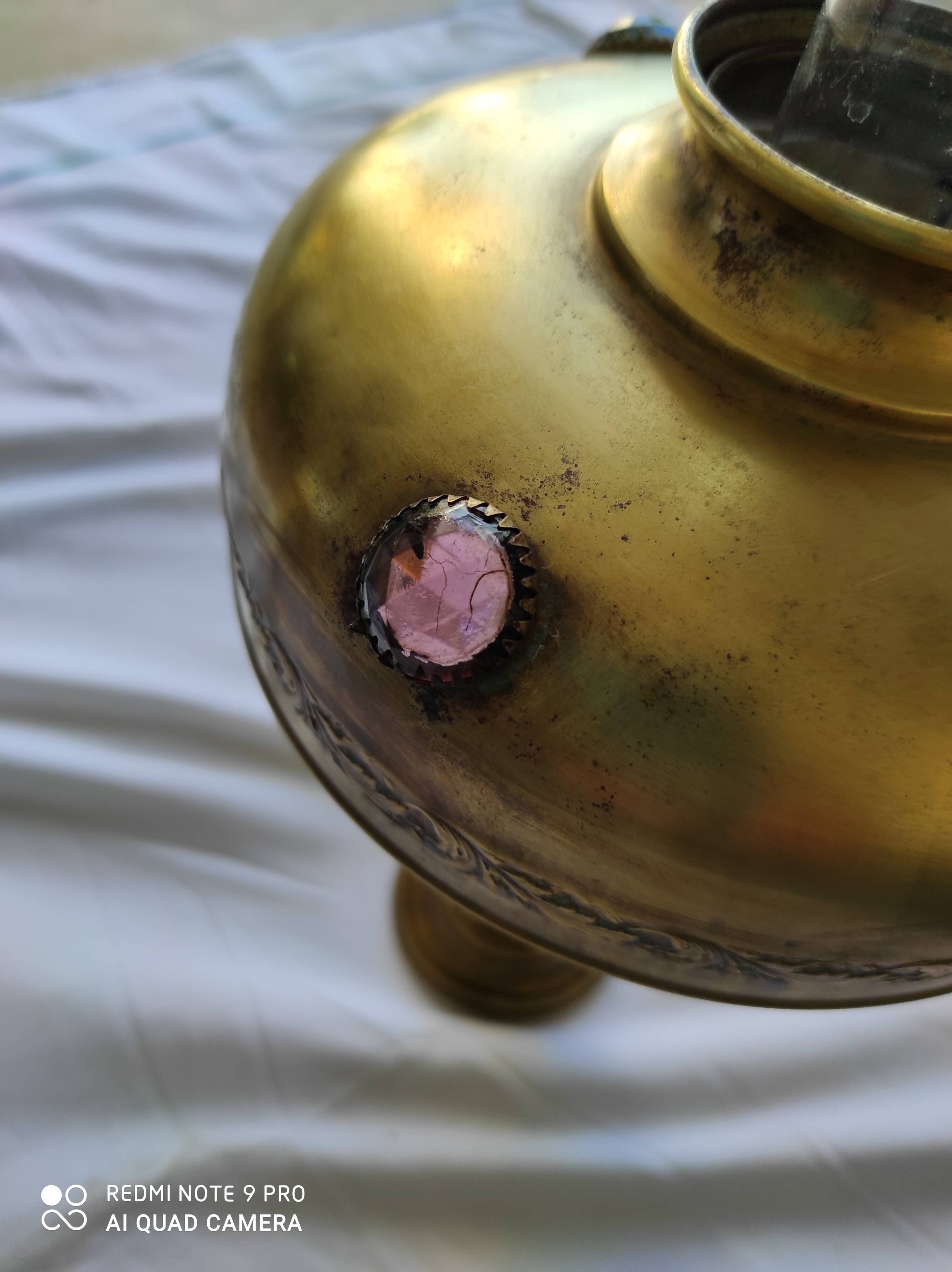 small oil lamp with its day offal