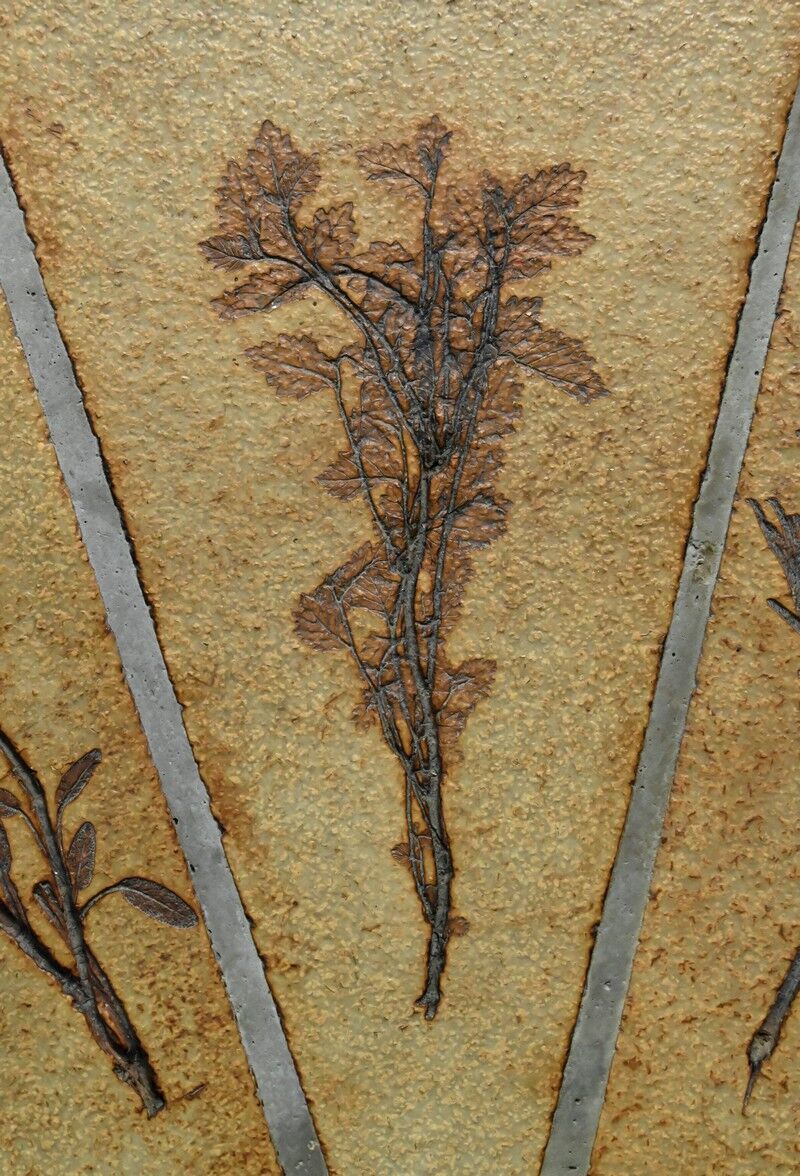 Oval coffee table signed R. Capron, collection les Herbiers, Vallauris – 1960