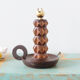 Wooden lamp foot 50s