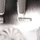 Ercuis Maintenon, Shell, 12 fish forks, 24 pieces in silver-plated metal.