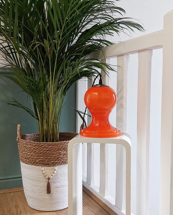 Baladeuse vintage orange