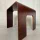 Vintage 'bentwood' side table Ekornes 1990s