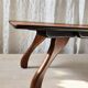 Don S. Shoemaker cocobolo parquet coffee table for Señal S.A., Mexico 1960s