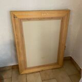 Large old gold vintage mirror