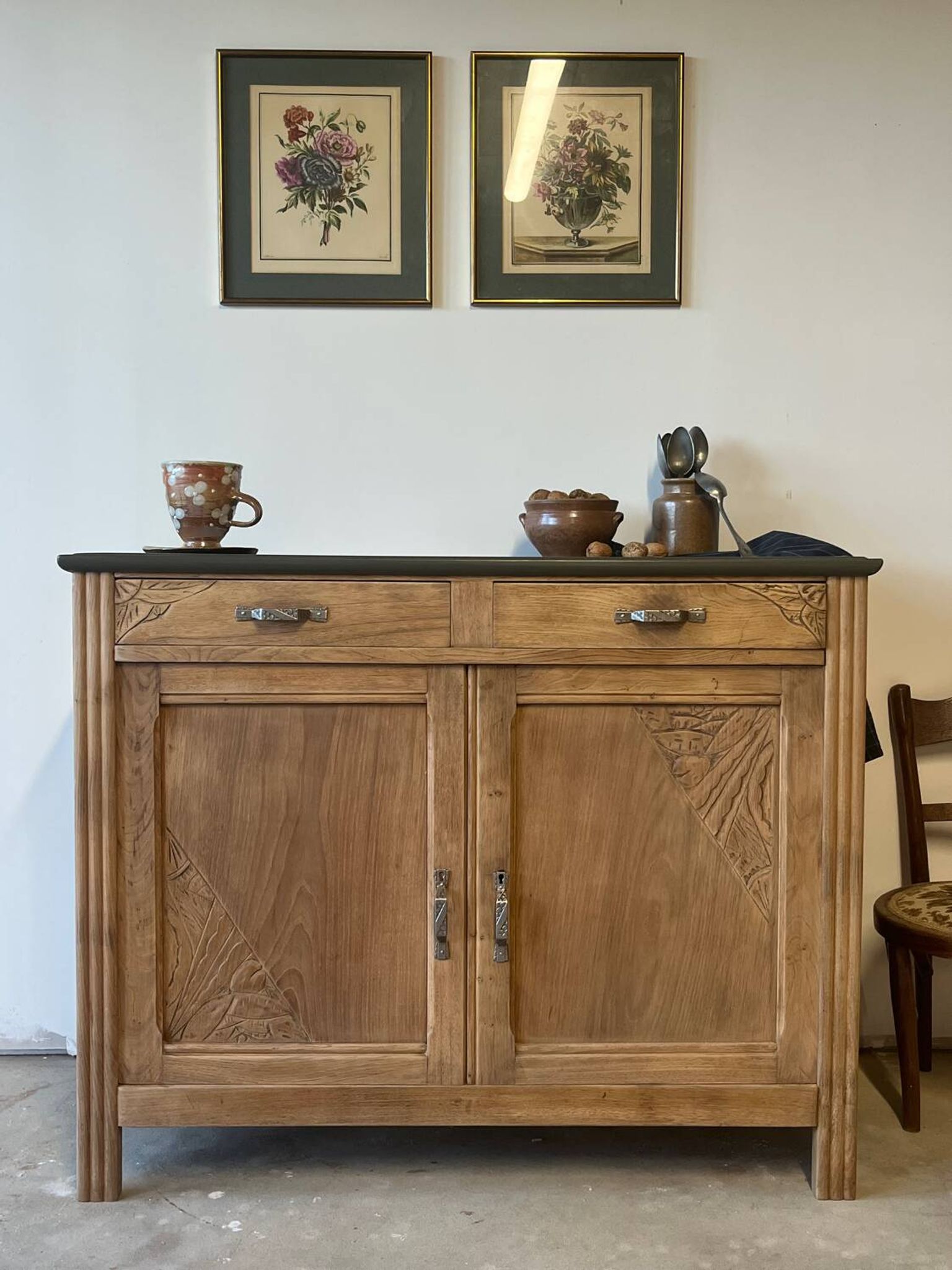 Buffet ancien style art déco