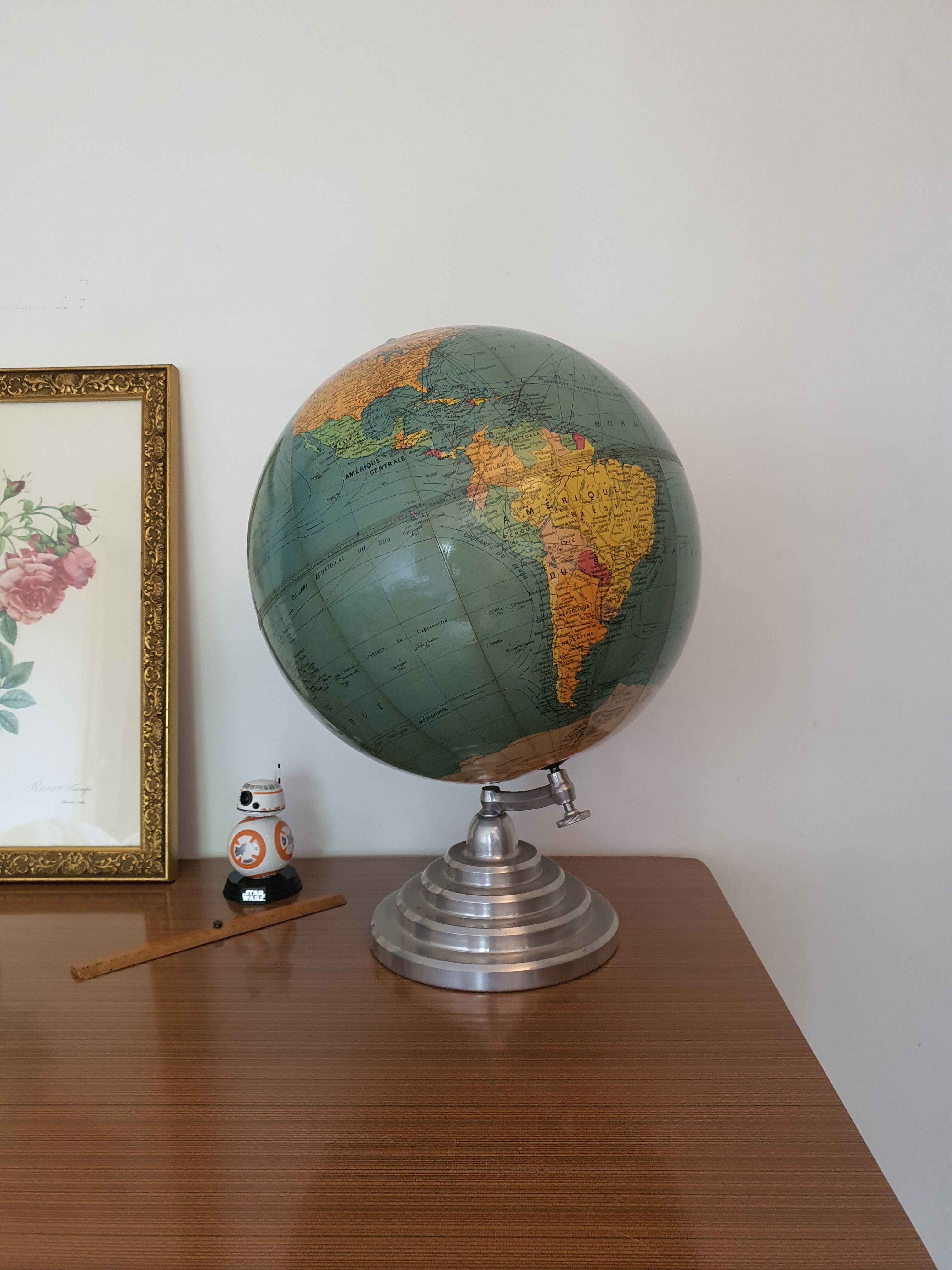 Old world map Girard and Barrere