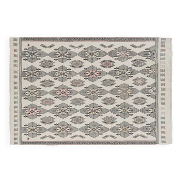 Vintage Turkish kilim handwoven 157x225 cm