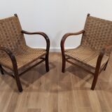 Pair of armchairs, Netherlands, 60s