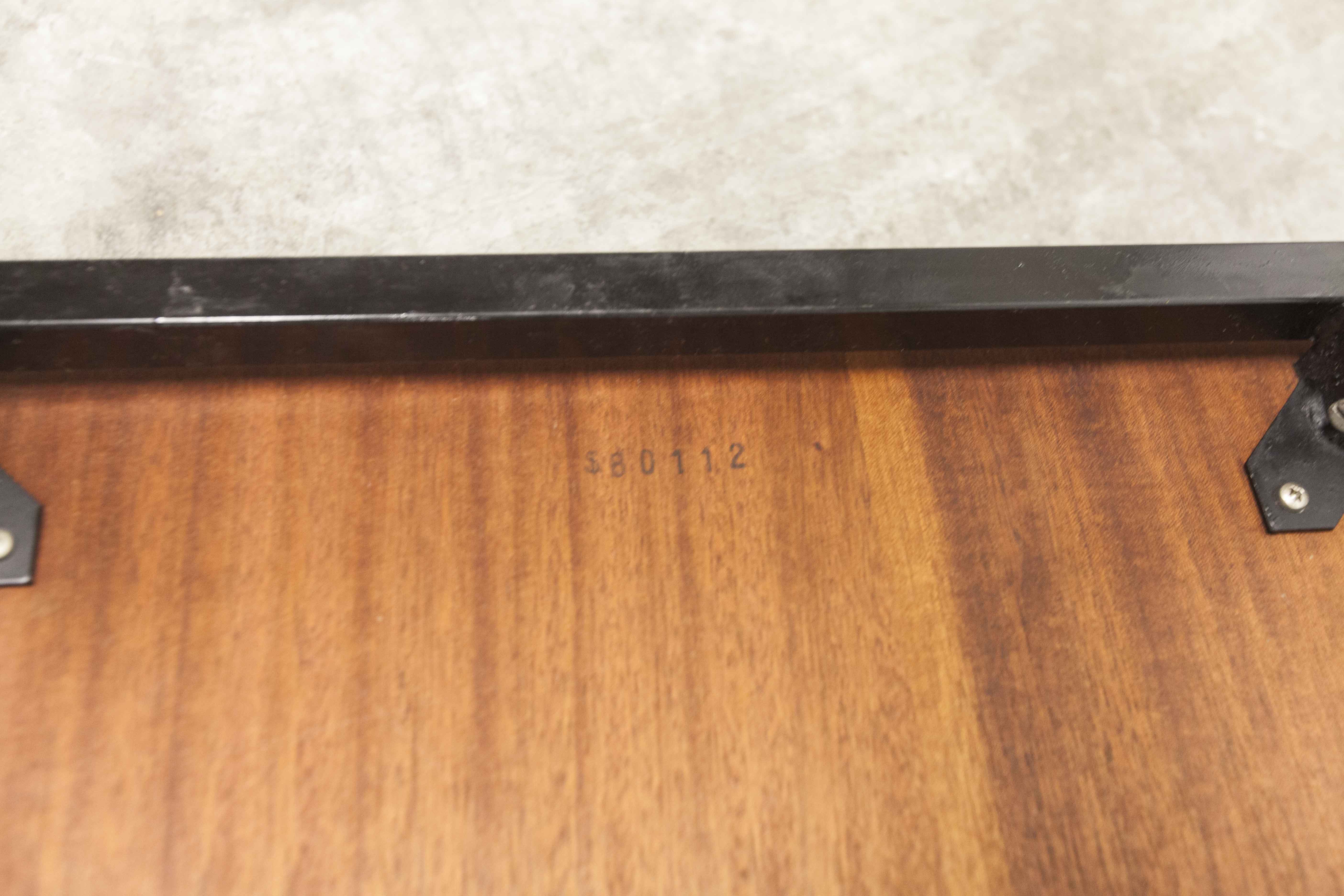 Rectangular teak coffee table 1960