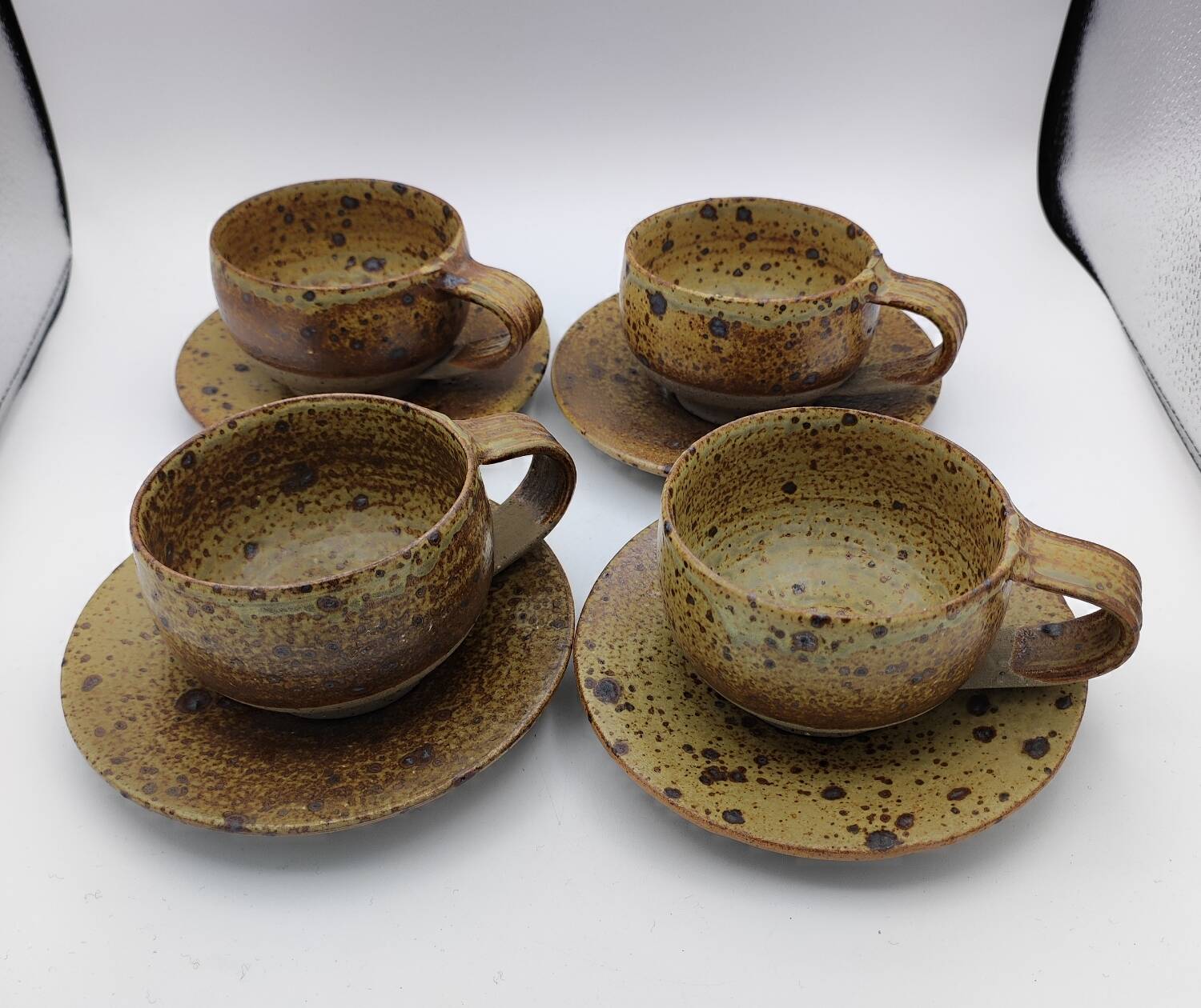 4 stoneware cups by Charles Gaudry
