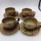 4 stoneware cups by Charles Gaudry