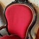 Paire de fauteuils époque Louis Philippe en palissandre vers 1830