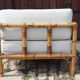 Rattan armchair Italy by Dal Vera 1970