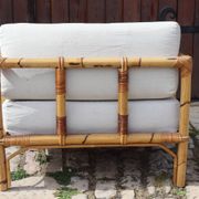 Fauteuil en rotin par Dal Vera, Italie 1970