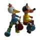 Jouet ancien à tirer Donald et Mickey