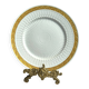 Rare large plate, dish Manufacture Royal Copenhagen Danish Porcelain 1889