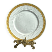 Rare large plate, dish Manufacture Royal Copenhagen Danish Porcelain 1889