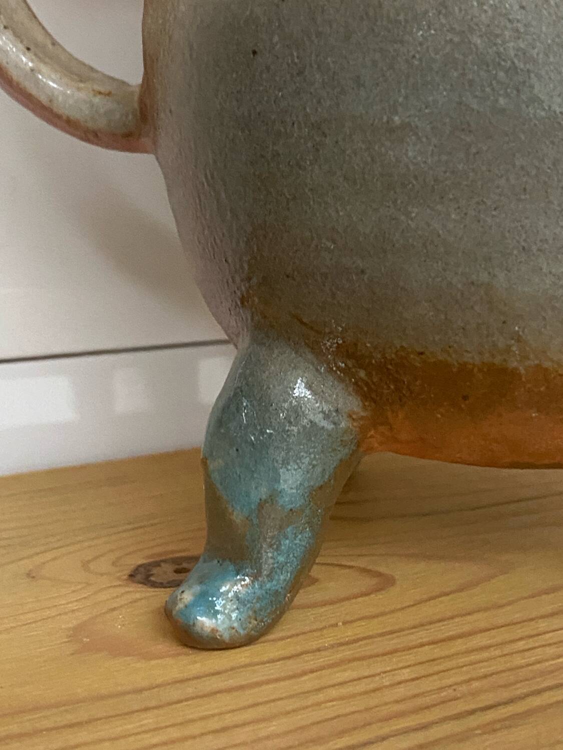 Jean Guillaume stoneware teapot