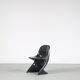 Chaise pour enfants "Casalino" noire des années 2000 par Alexander Begge pour Casala, Allemagne