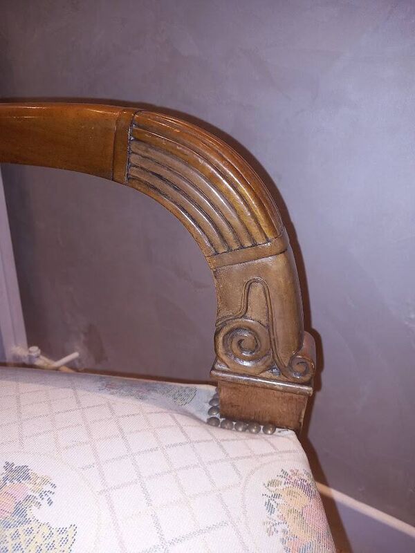 Paire de Fauteuil Empire