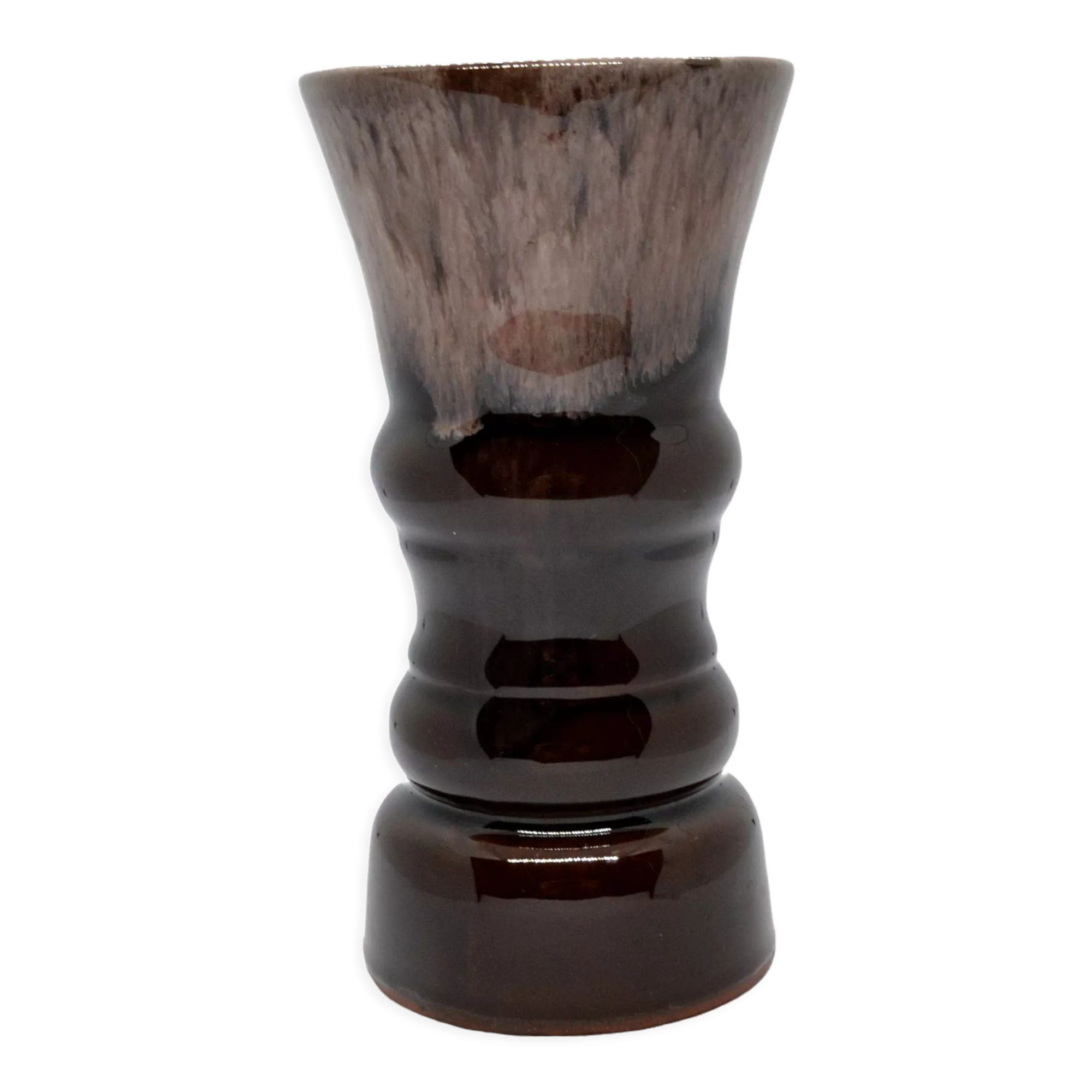 1960s mid-century modern ceramic vase, Łysa Góra, Poland