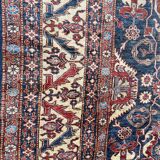 Large vintage rug Chobi Afghan handmade 274x404 cm