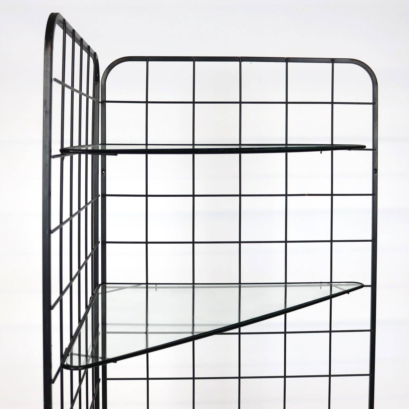 Grande étagère d'angle années 90