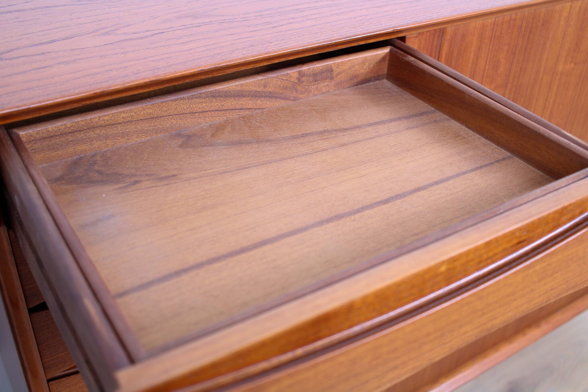 A Danish vintage mid-century Arne Vodder No.63 sideboard by Sibast in Teak