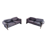 Pair of DUC sofas by Mario Bellini for Cassina, 1970s
