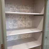 Bronze green display cabinet bookshelf