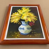 Still life with mimosa