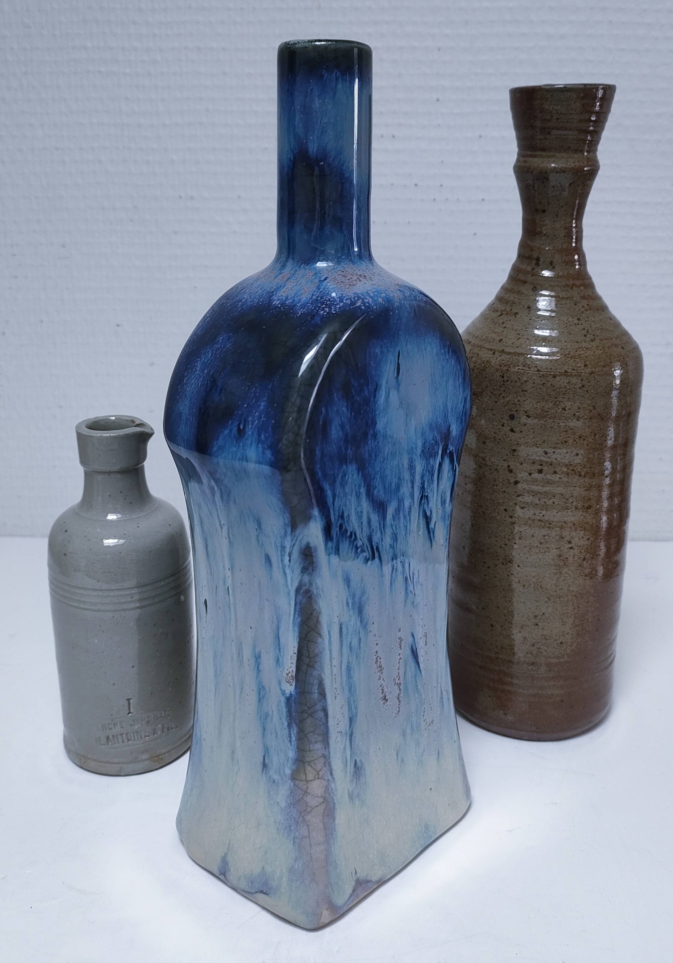 Three vintage soliflore ceramics