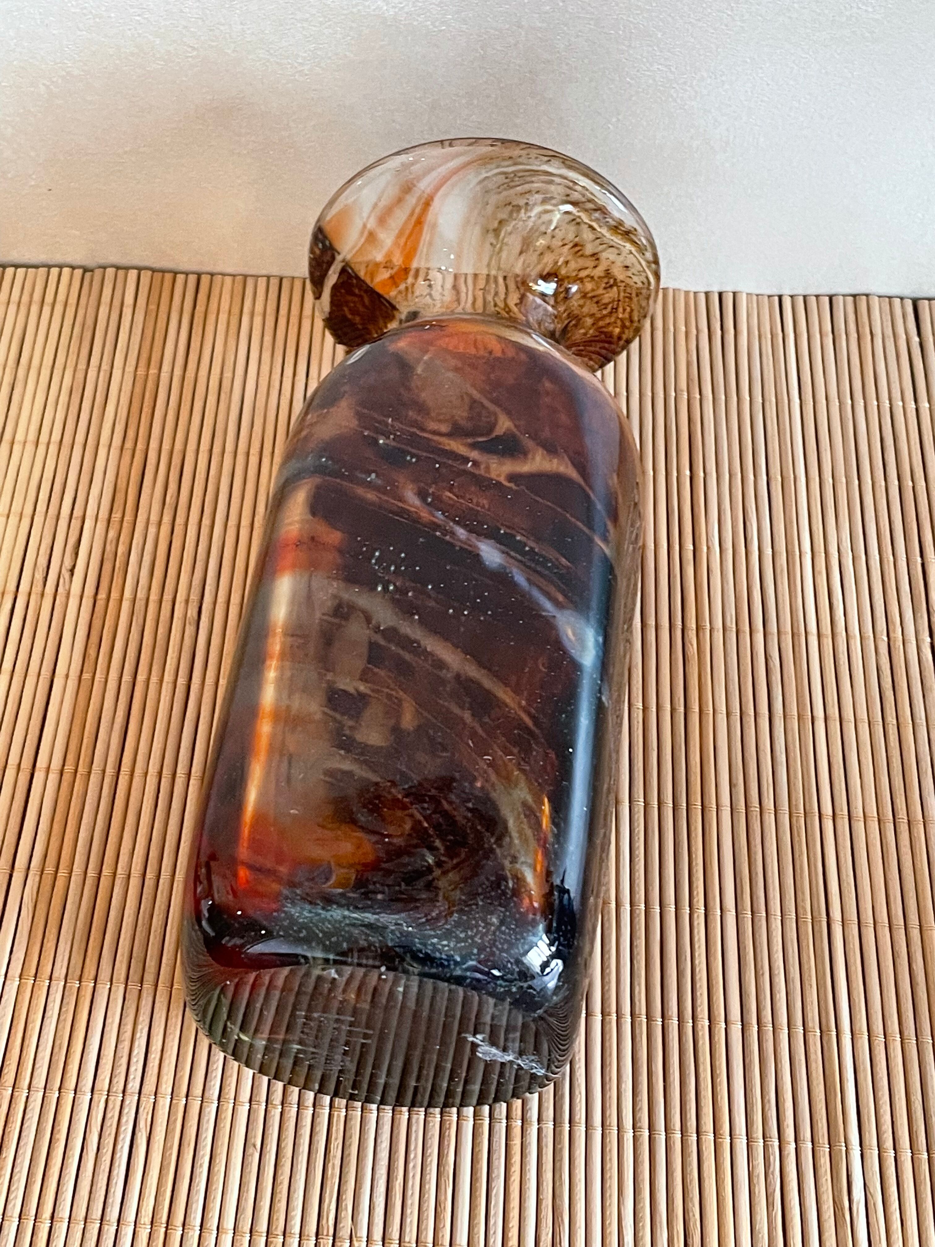 Mdina 1970 vase in blown glass