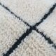 Tapis berbere Beni Ouarain en laine fait main 180x290 cm