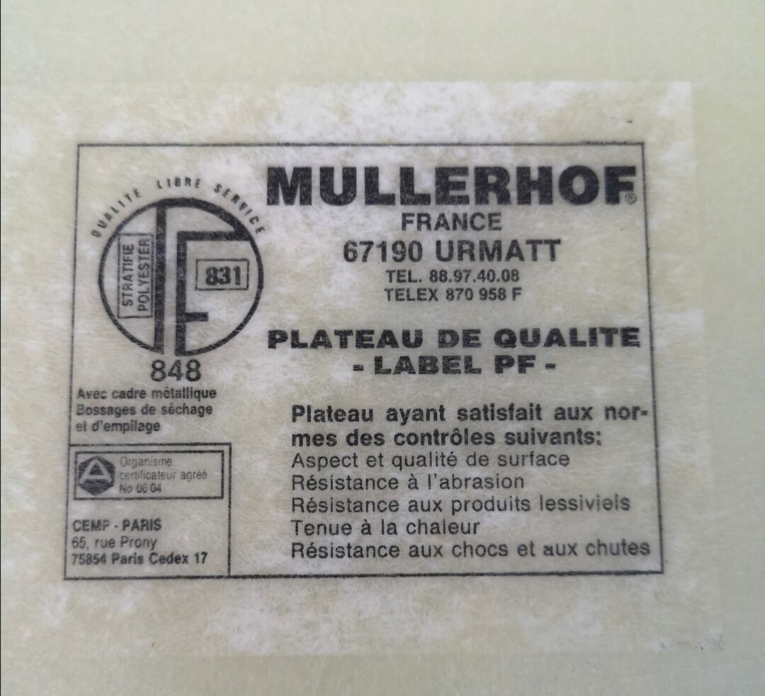 Vintage Mullerhof tray