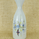 Porcelain vase hutschenreuther 1950s handpainted motif mediterranean city