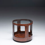 Round side Table in Jacaranda, Novo Rumo, Brazil, 1960's
