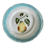 Set of 6 Clairefontaine Graves pear slip plates