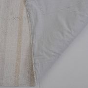 Tapis Kilim en chanvre vintage neutre blanc sku3799