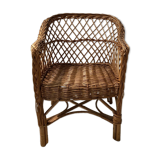 Rattan children's chair