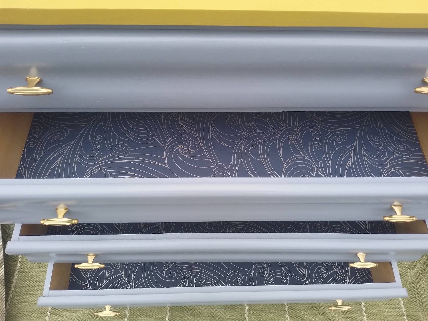 Restored chest of drawers