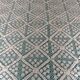 Large vintage handmade crochet bedspread