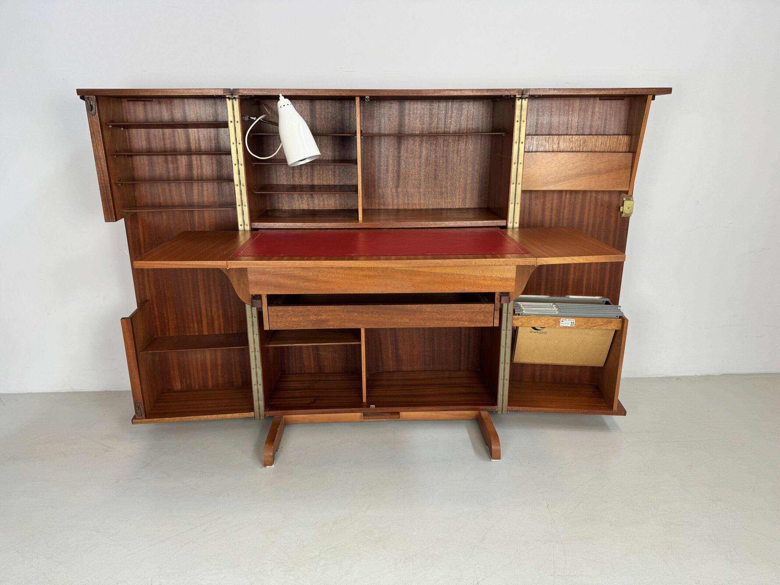 Vintage desk in a box.