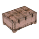 Dowry chest shekhawati rajasthan pink patina carved wood india