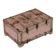 Dowry chest shekhawati rajasthan pink patina carved wood india