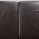 Mid-Century Modern Vintage Danish 3-seater Chocolate Leather Sofa, 1960s