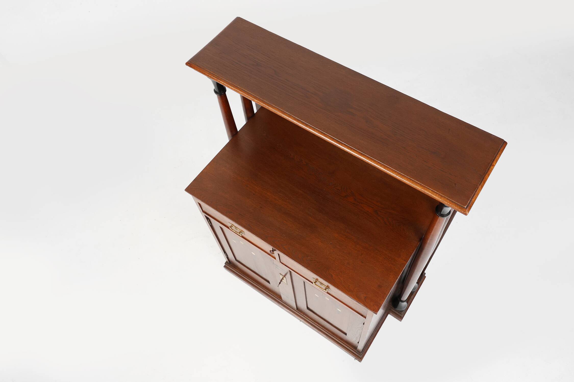Secession high cabinet the Vienna Art Nouveau style, Austria ca. 1905